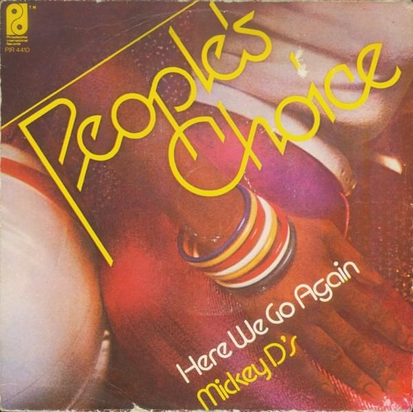 Album cover art for "Here We Go Again" by People’s Choice