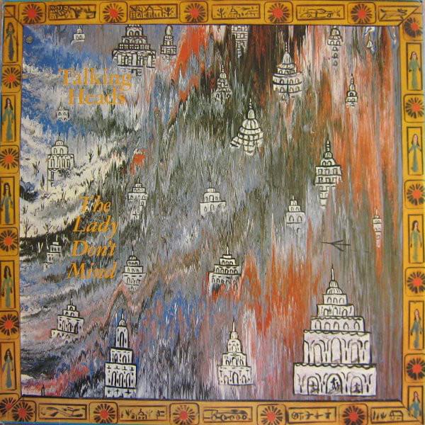 Album cover art for "The Lady Don’t Mind" by Talking Heads