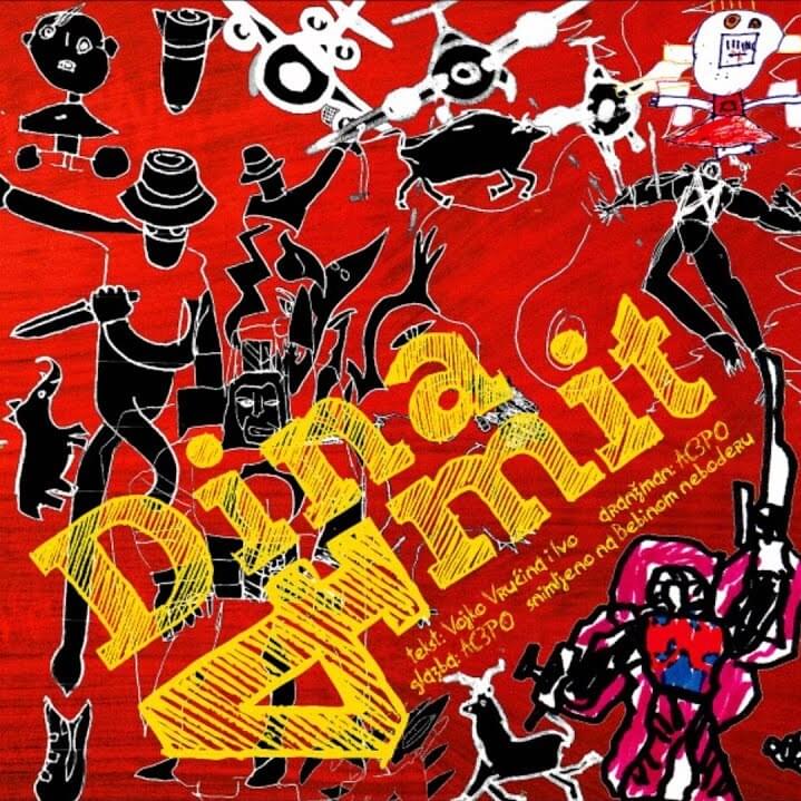 Album cover art for "Dinamit" by Dječaci