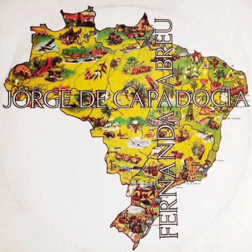 Album cover art for "Jorge de Capadócia" by Fernanda Abreu