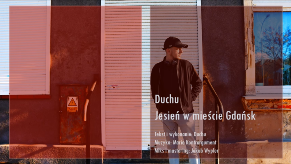 Album cover art for "Jesień w mieście Gdańsk" by Duchu
