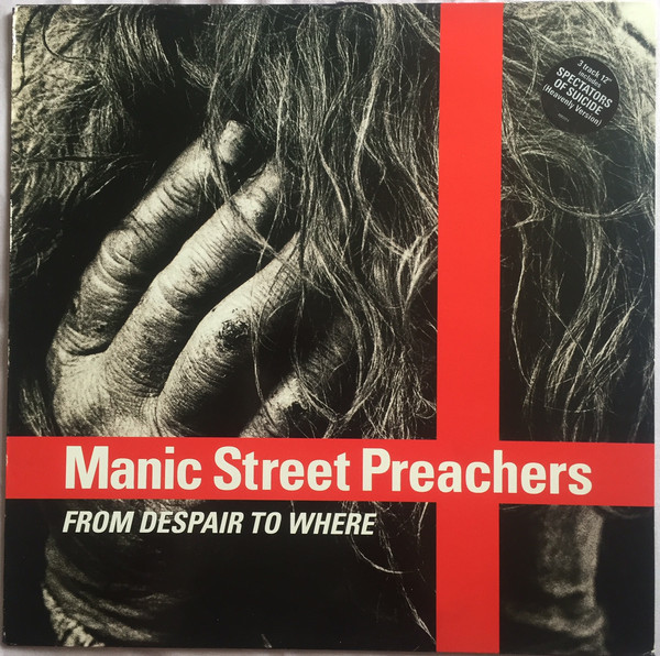 Album cover art for "From Despair to Where" by Manic Street Preachers