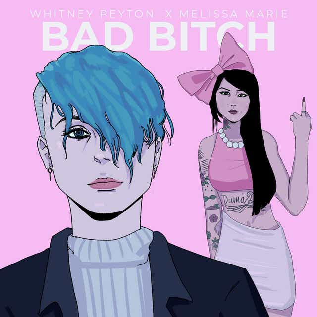 Album cover art for "Bad Bitch" by Whitney Peyton