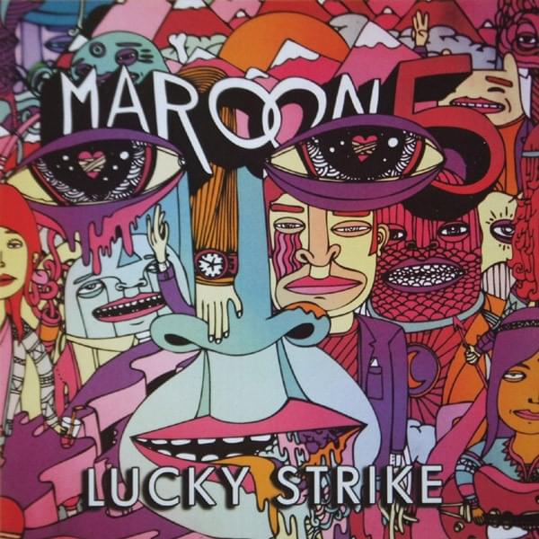 Album cover art for "Lucky Strike" by Maroon 5