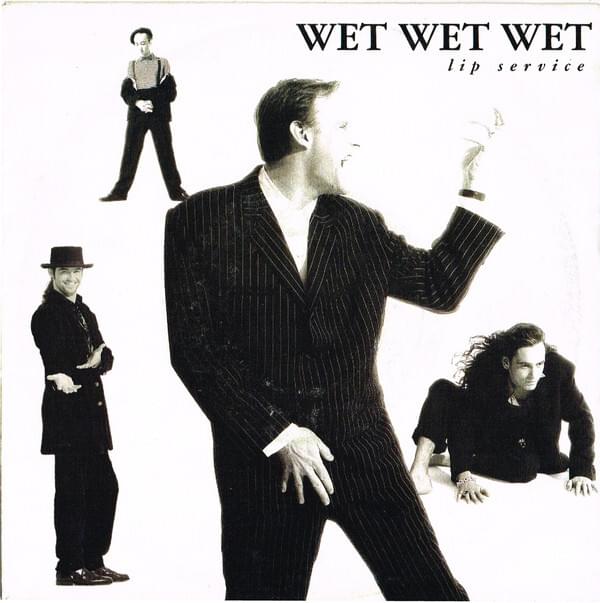 Album cover art for "Lip Service" by Wet Wet Wet