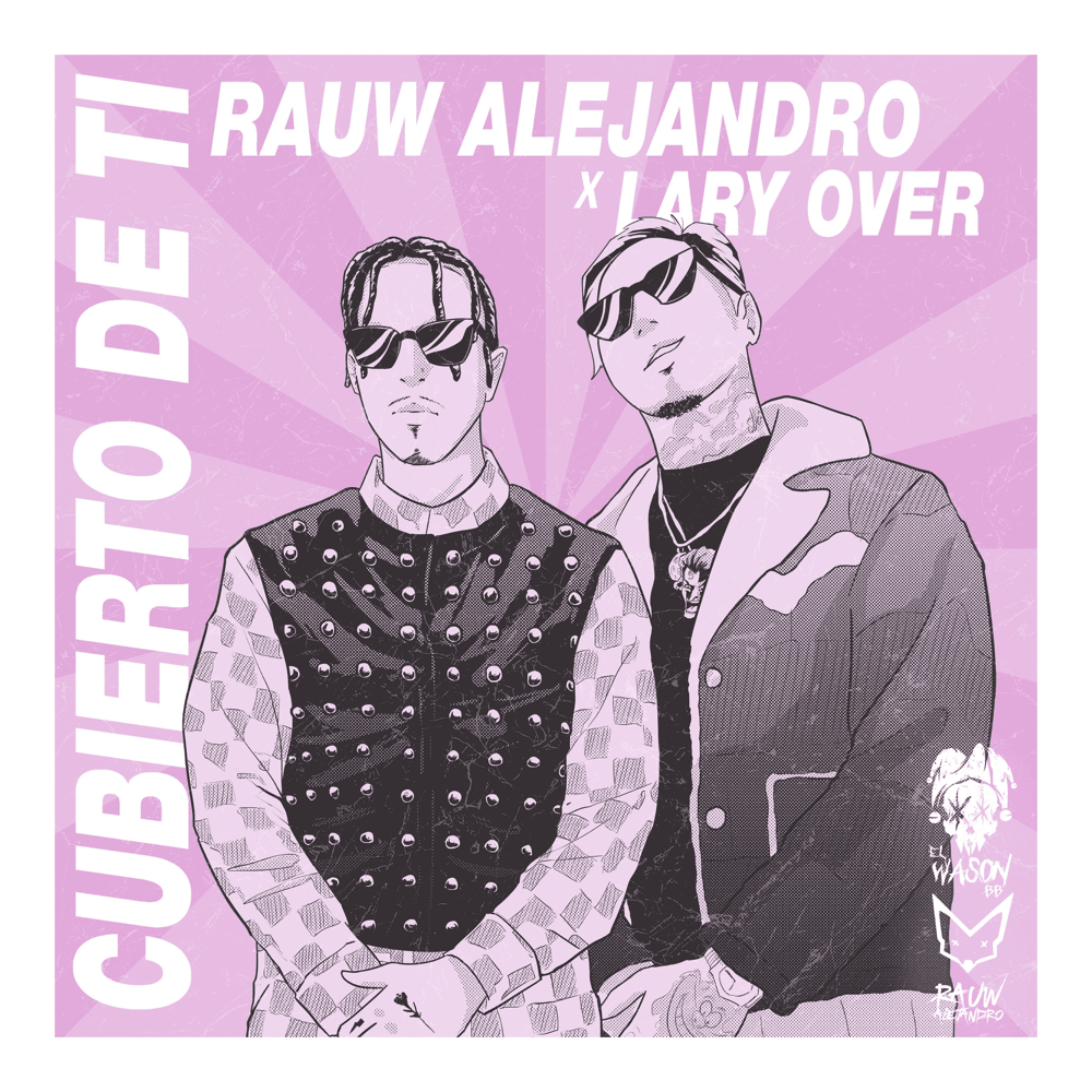 Album cover art for "Cubierto de Ti" by Rauw Alejandro