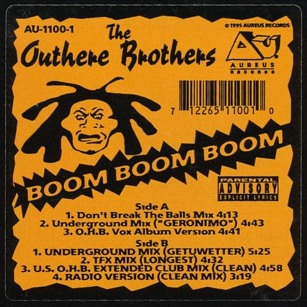 Boom Boom Boom by The Outhere Brothers