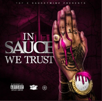 Album cover art for "Spillin’ & Kickin’" by Sauce Twinz & Sosamann