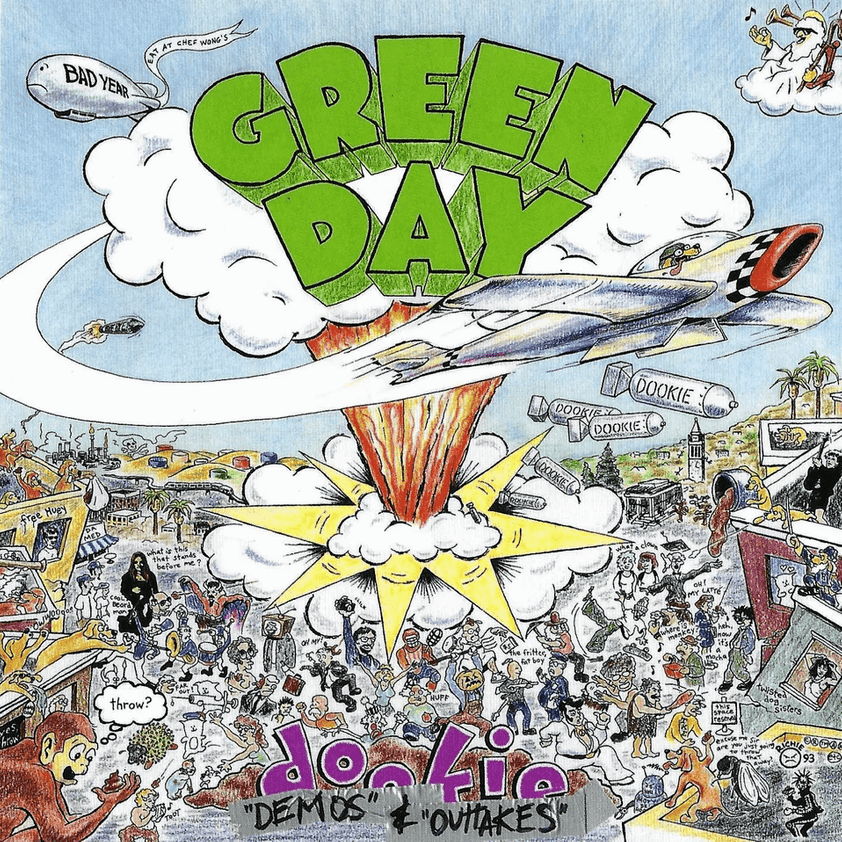 Album cover art for "When It’s Time (4-Track Demo)" by Green Day