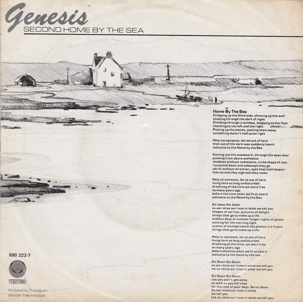 Album cover art for "Second Home by the Sea" by Genesis