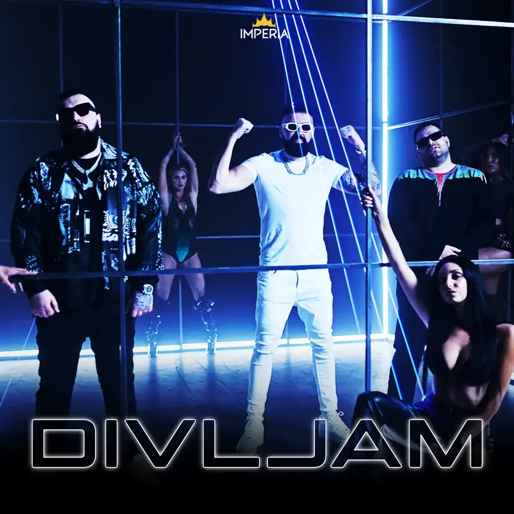 Album cover art for "Divljam" by Jala Brat