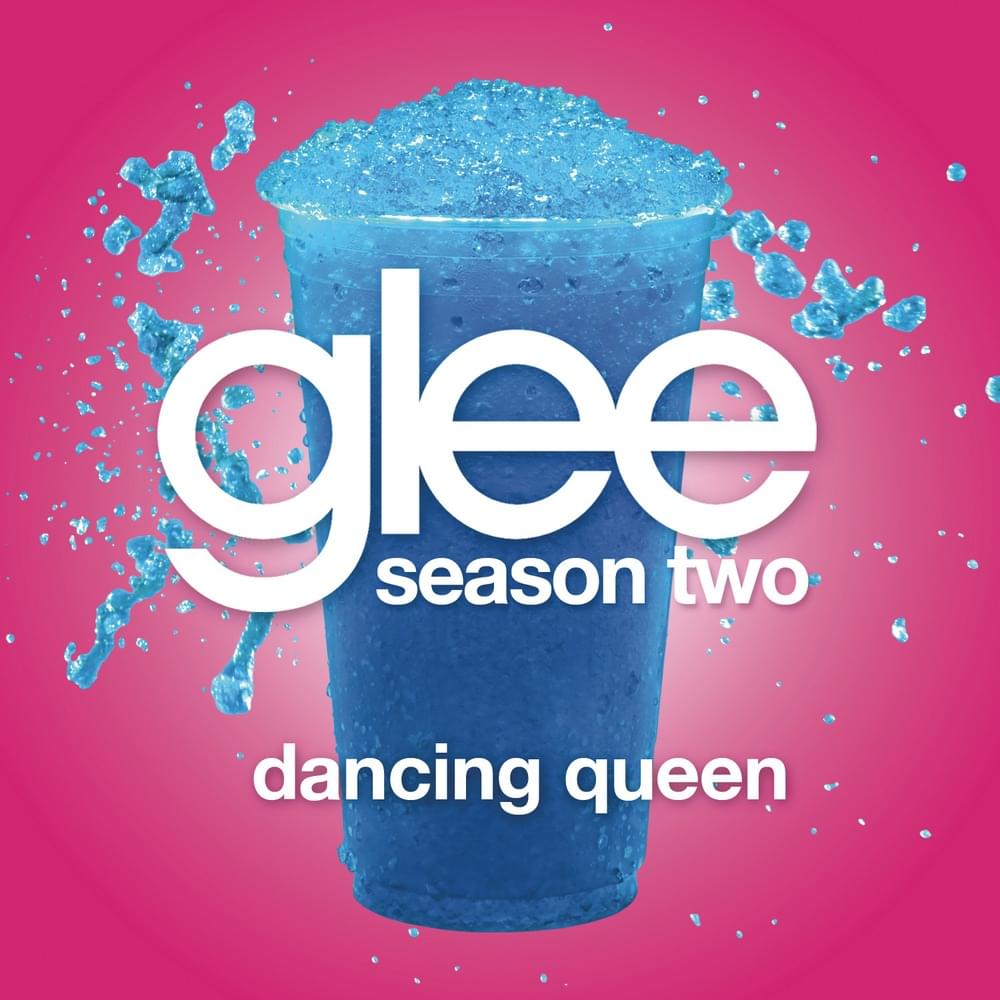 Album cover art for "Dancing Queen" by Glee Cast