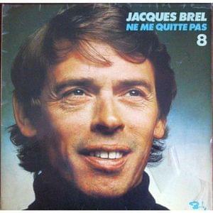 Album cover art for "On n’oublie rien" by Jacques Brel