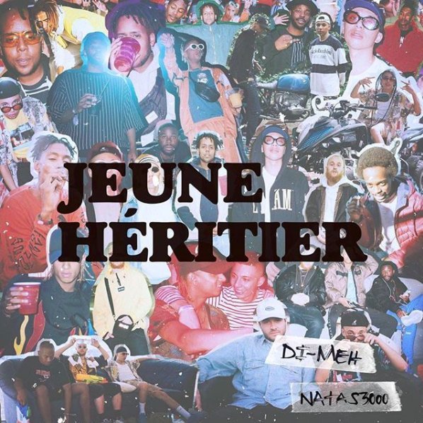 Album cover art for "Jeune héritier" by Di-Meh