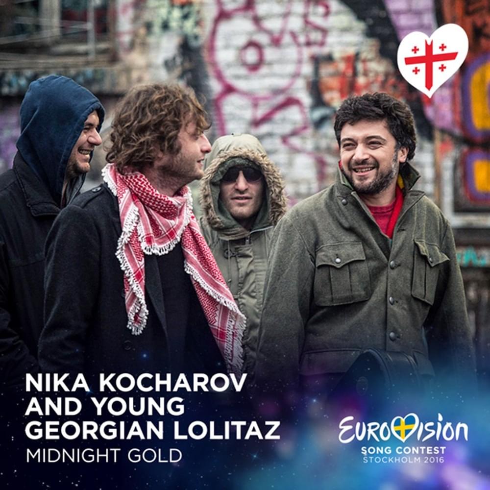 Album cover art for "Midnight Gold" by Nika Kocharov & Young Georgian Lolitaz
