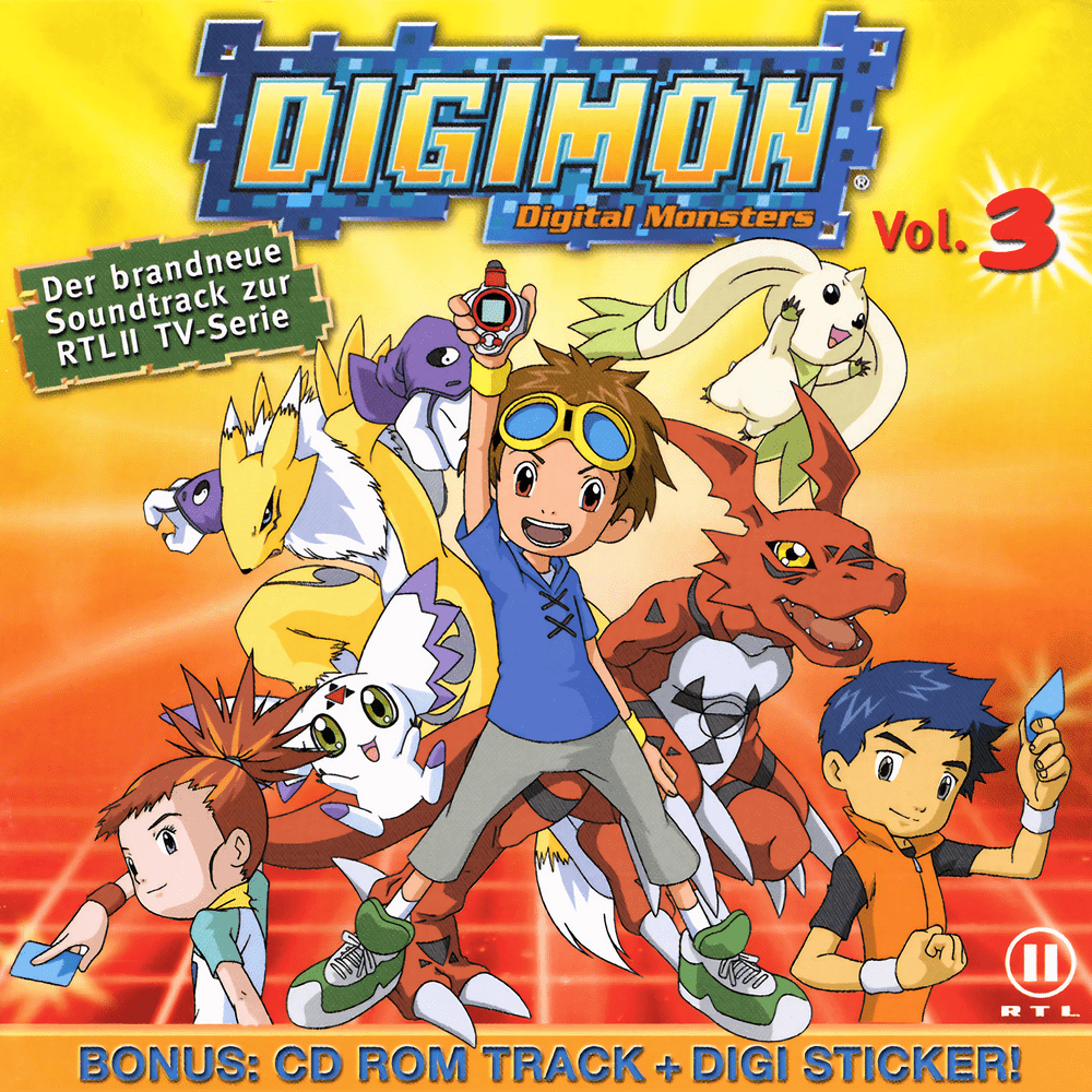 Album cover art for "Evolution (Digimon Tamers)" by Anime Allstars & Neueinsteiger
