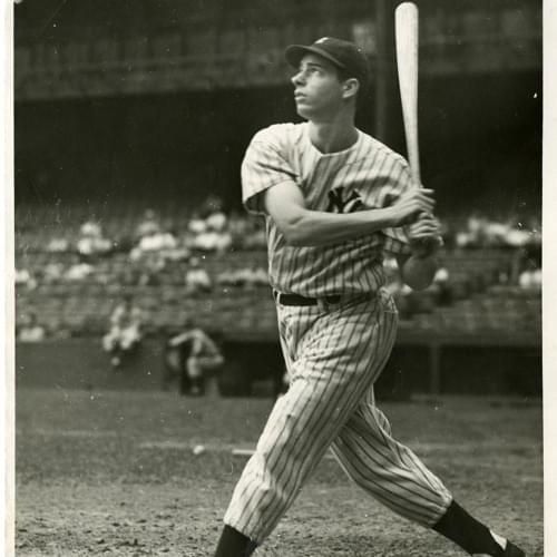 Album cover art for "Joe DiMaggio" by 42