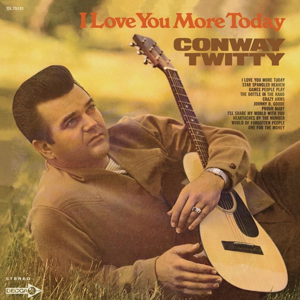 Album cover art for "Crazy Arms" by Conway Twitty