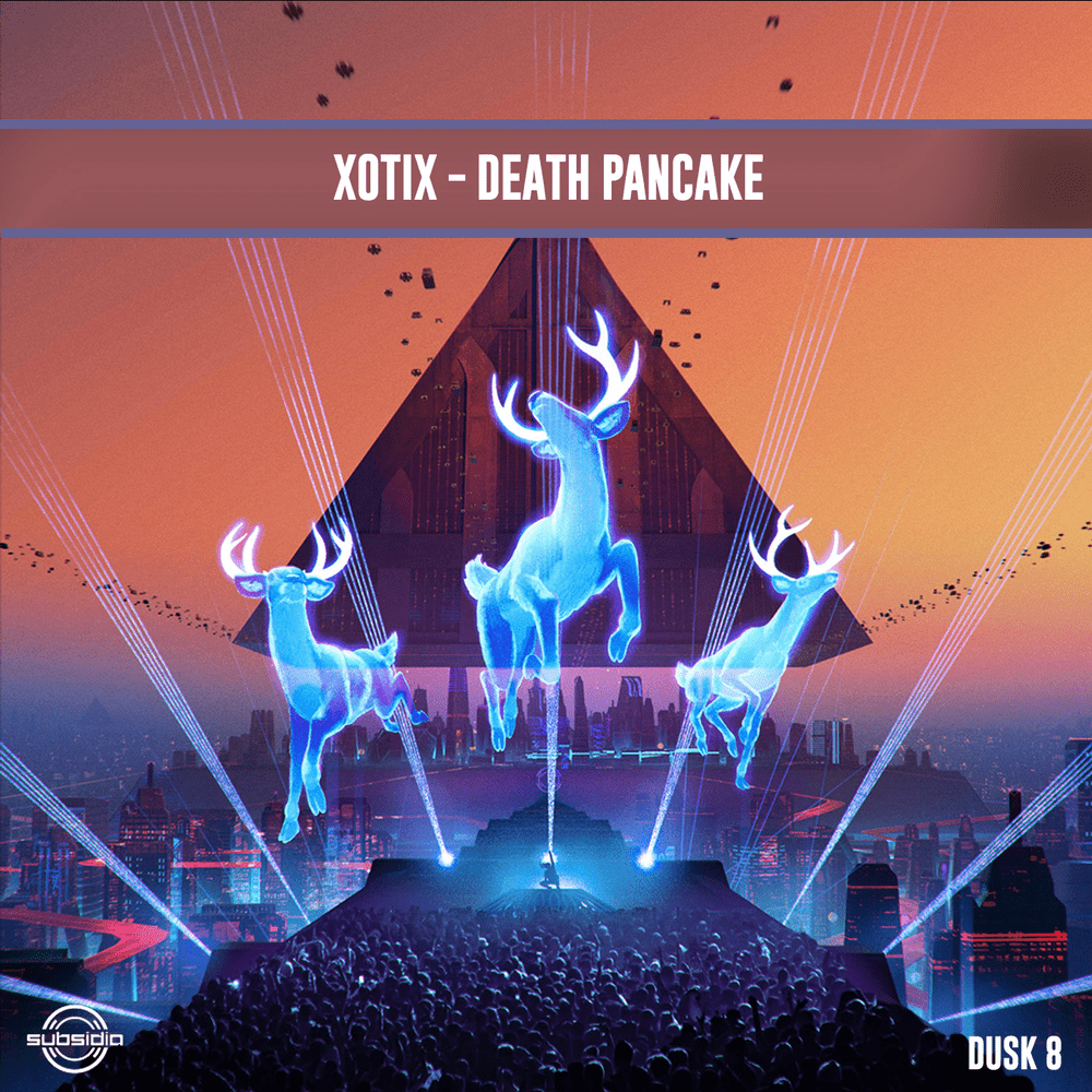 Album cover art for "Death Pancake" by Xotix