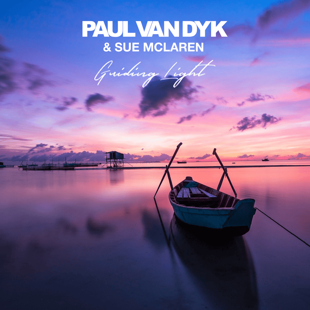 Album cover art for "Guiding Light" by Paul van Dyk & Sue McLaren