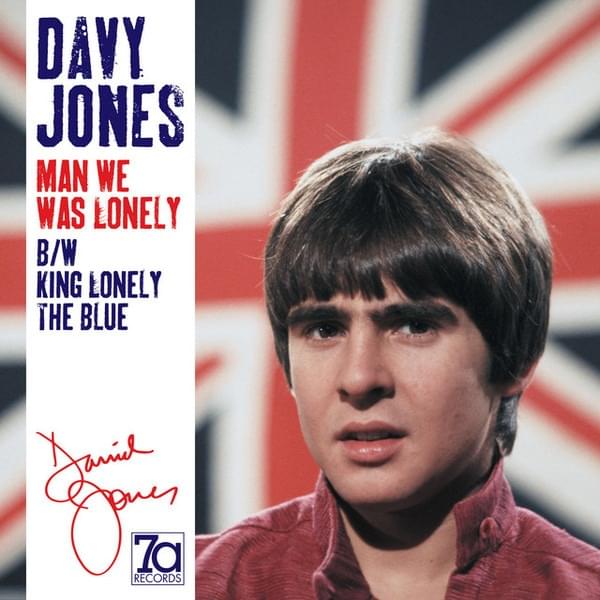 Album cover art for "Man We Was Lonely" by Davy Jones