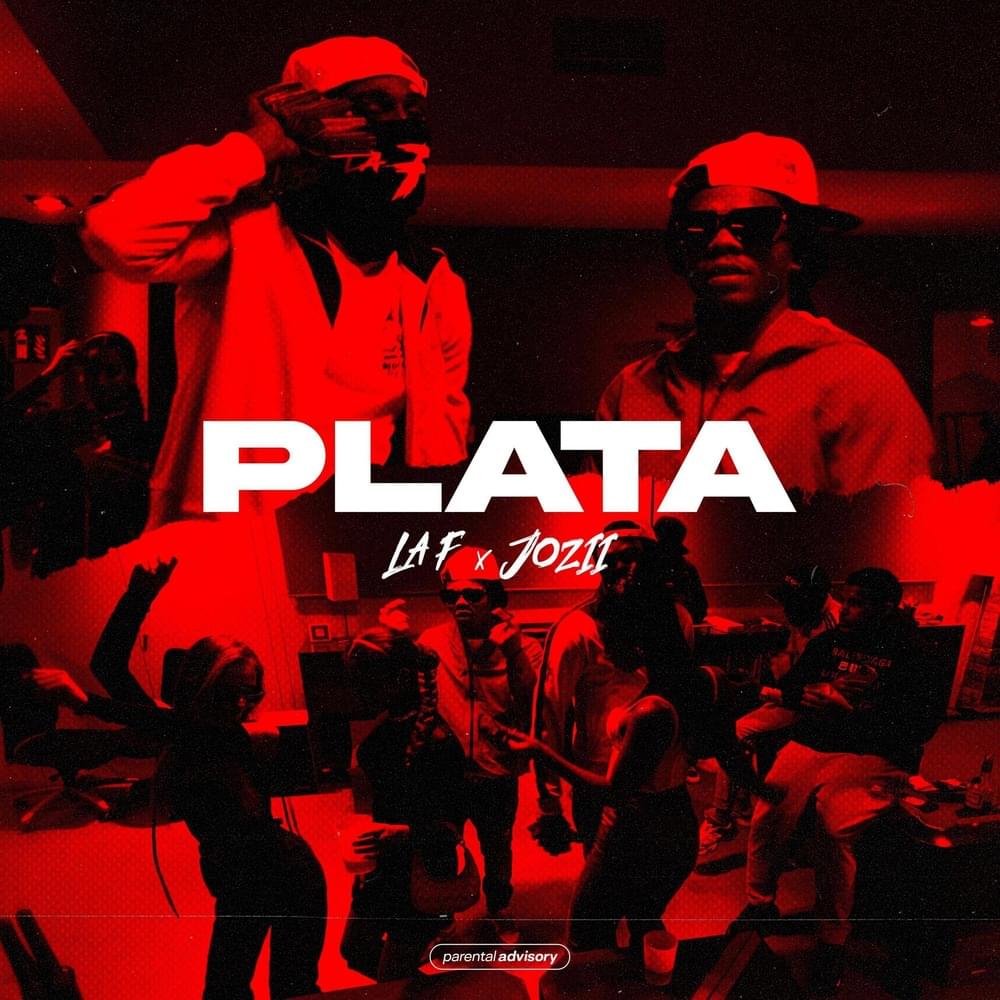 Album cover art for "Plata" by La F & Jozii