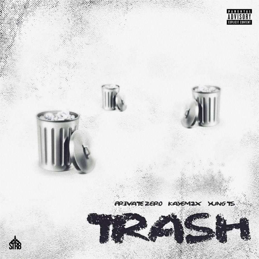 Album cover art for "Trash" by Kayem2x