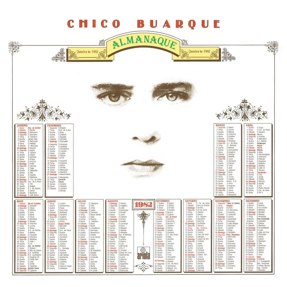 Album cover art for "Ela É Dançarina" by Chico Buarque