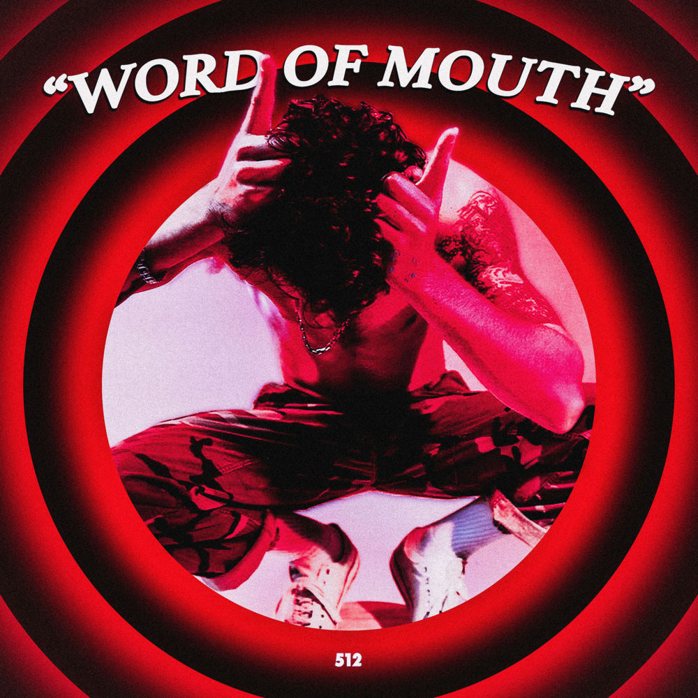 Album cover art for "Word of Mouth" by Allan Rayman