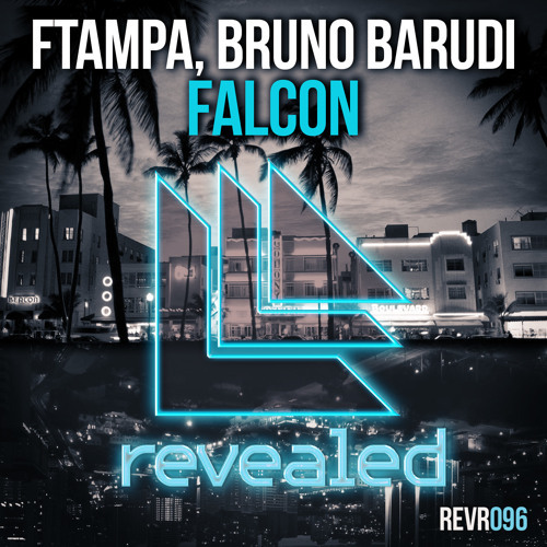 Album cover art for "Falcon" by FTampa & Bruno Barudi