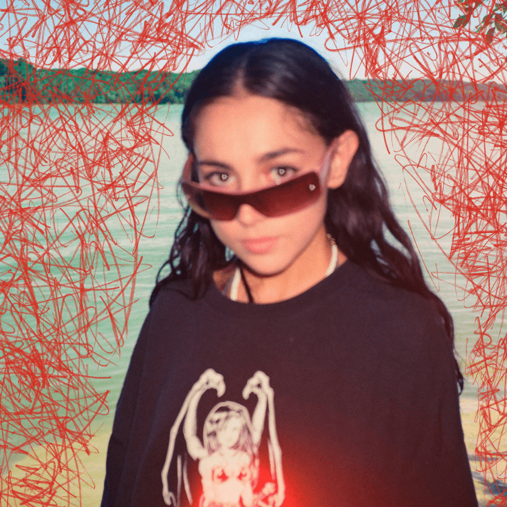 Album cover art for "Mad at Me" by Samia