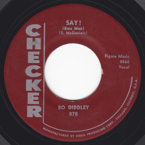 Album cover art for "Say, Boss Man" by Bo Diddley