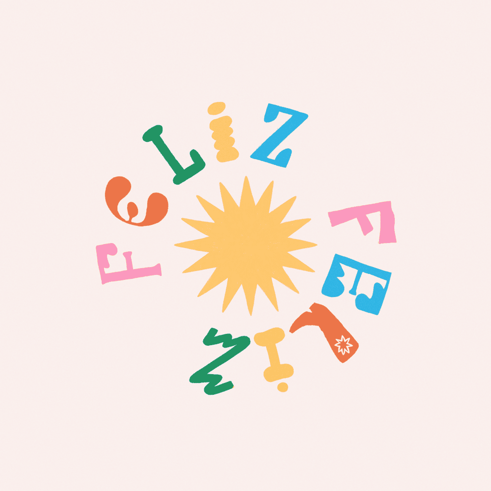 Album cover art for "Feliz Feliz" by Carlos Sadness