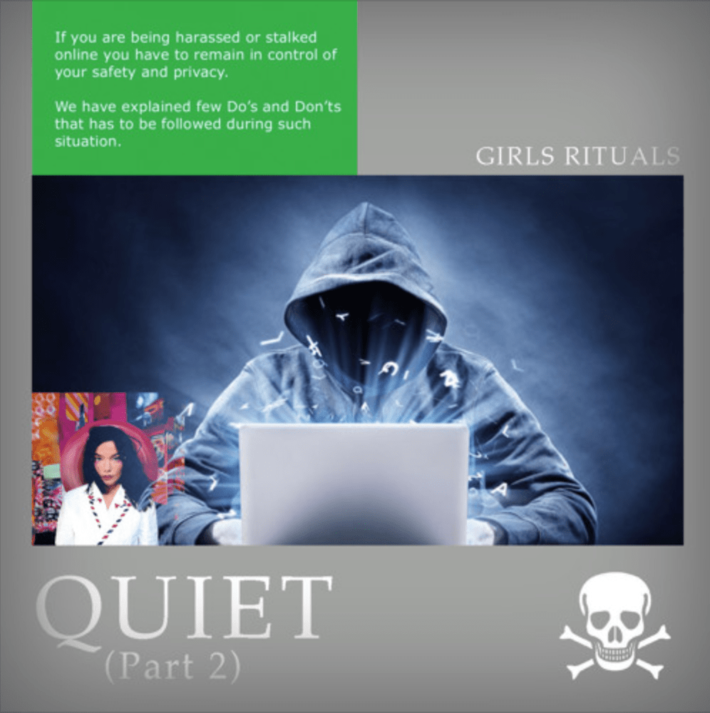 Album cover art for "Quiet (Part 2)" by Girls Rituals