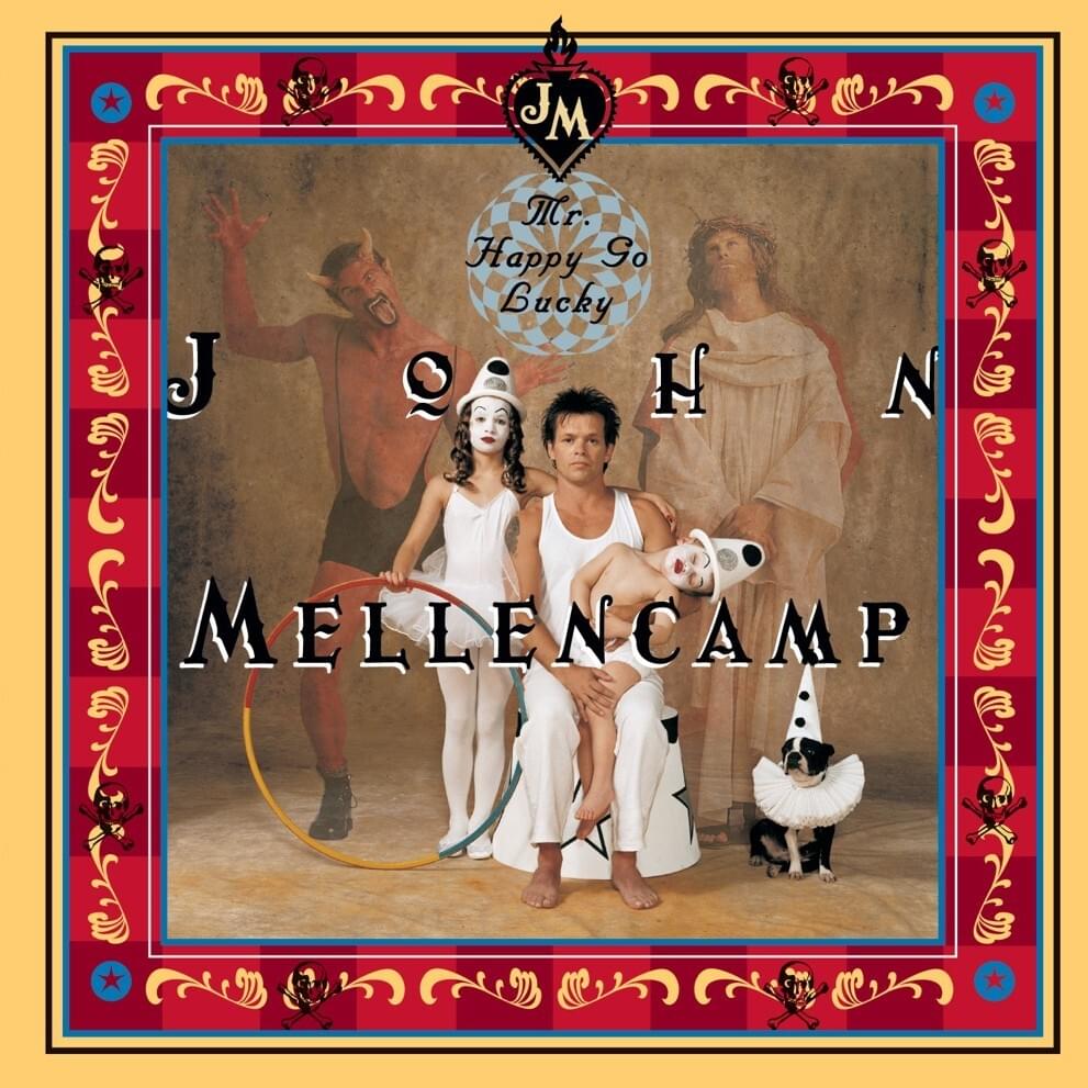 Album cover art for "The Full Catastrophe" by John Mellencamp
