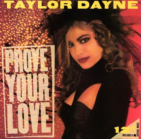 Album cover art for "Prove Your Love" by Taylor Dayne