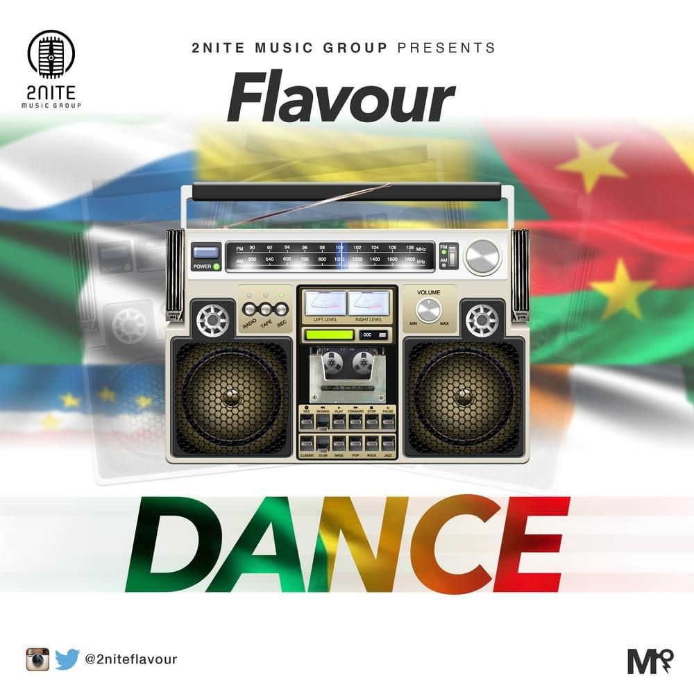Album cover art for "Dance" by Flavour