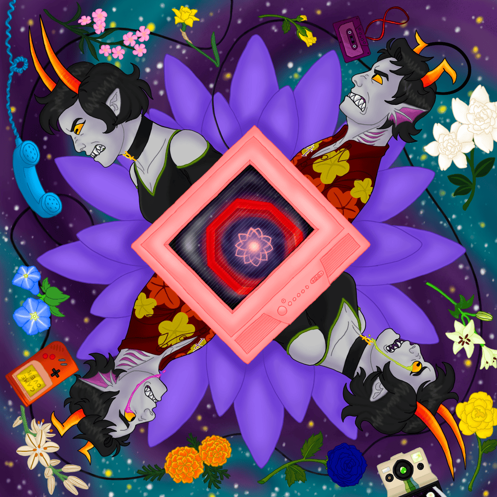 Album cover art for "Disenchanted" by whimsi
