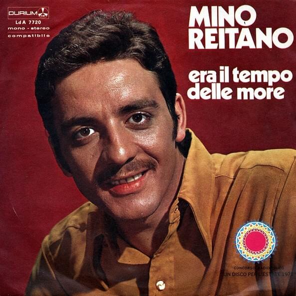Album cover art for "Nella mente la tempesta" by Mino Reitano