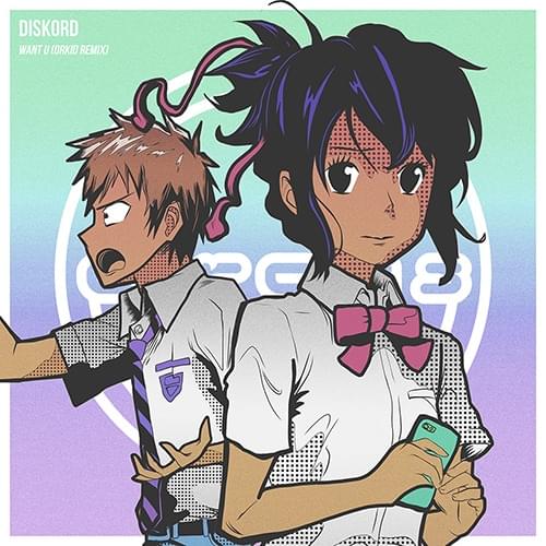 Album cover art for "WANT U (Orkid Remix)" by Diskord