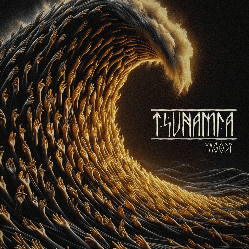 Album cover art for "Tsunamia" by YAGODY