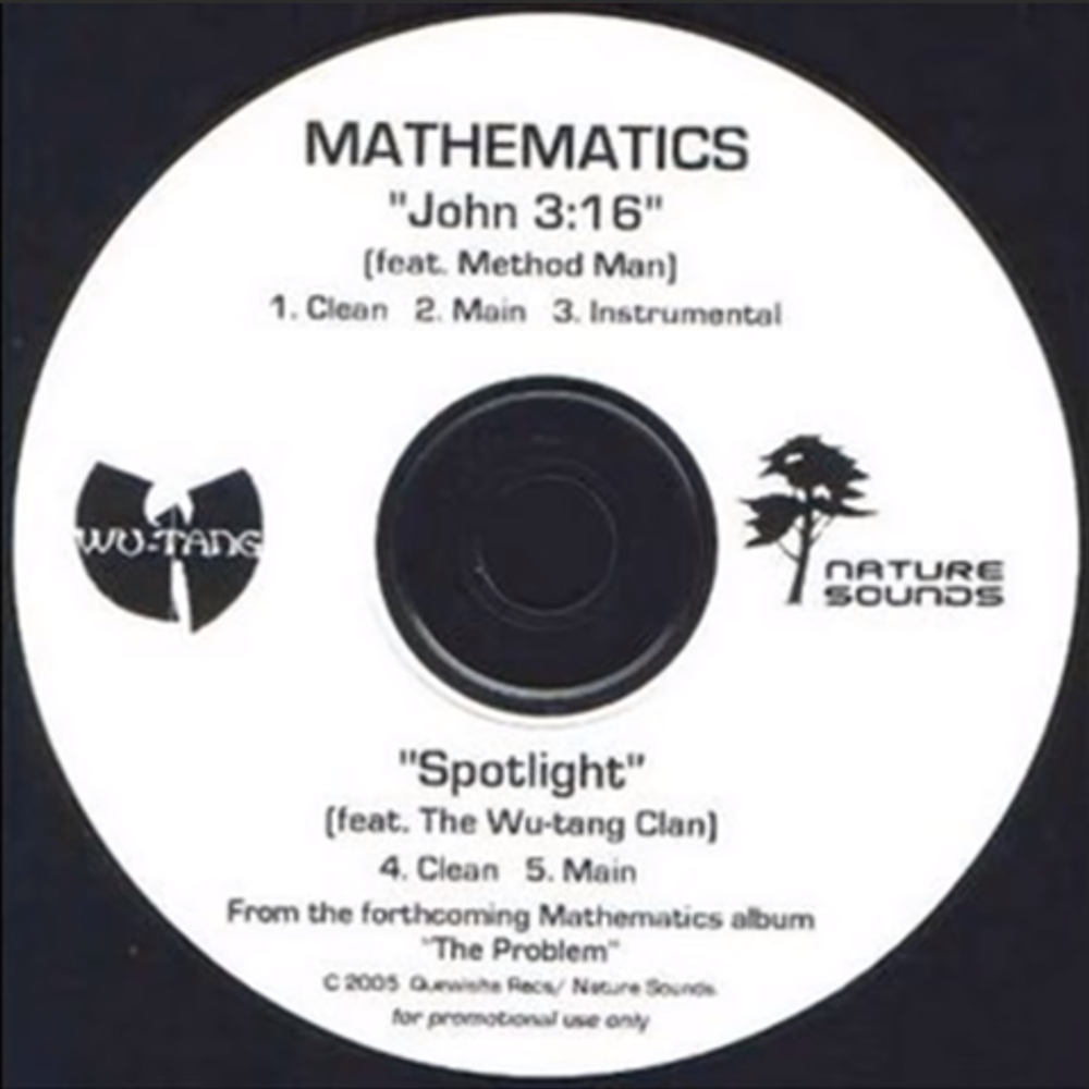 Album cover art for "John 3:16 (Instrumental)" by Mathematics