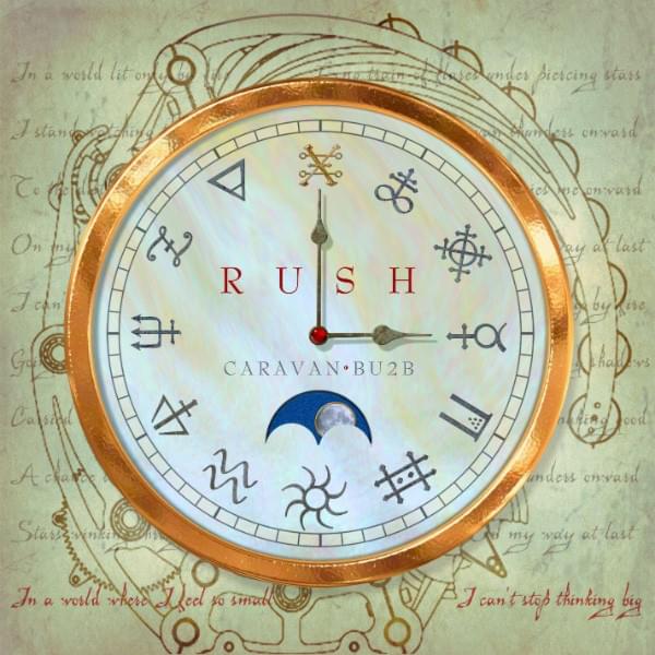 Album cover art for "BU2B" by Rush