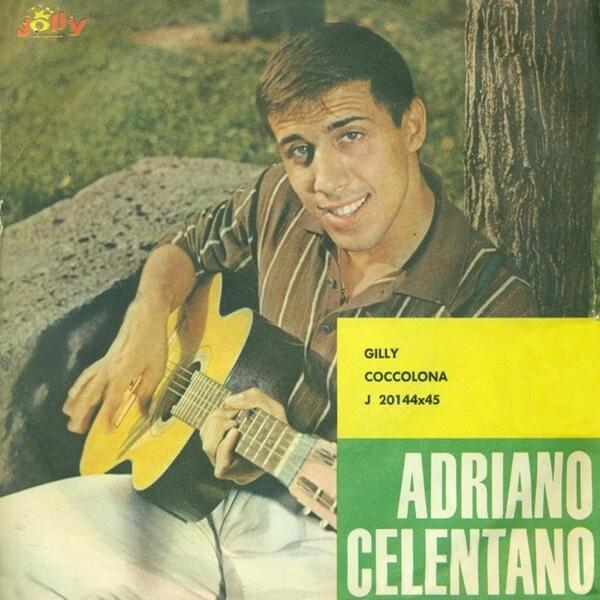 Album cover art for "Gilly" by Adriano Celentano