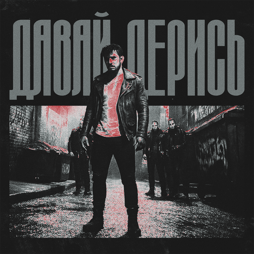 Album cover art for "Давай дерись (Let’s Fight)" by KOMMO