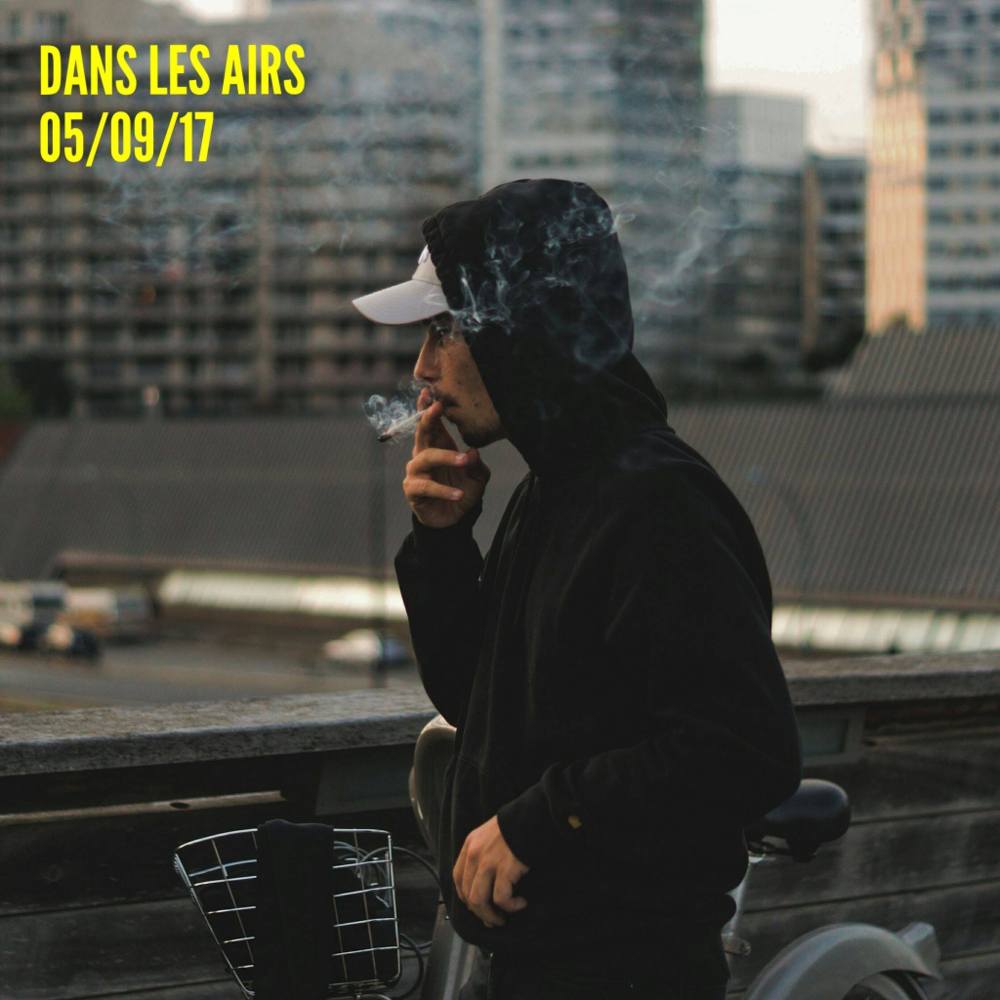 Album cover art for "Dans les airs" by Blaiz