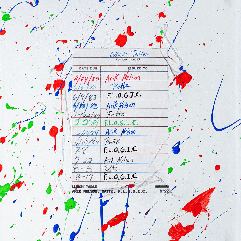Album cover art for "Lunch Table" by Arik Nelson