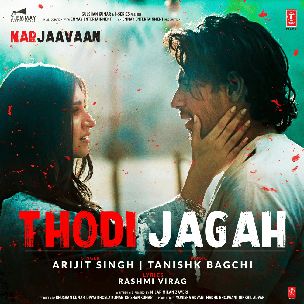 Album cover art for "Thodi Jagah" by Arijit Singh