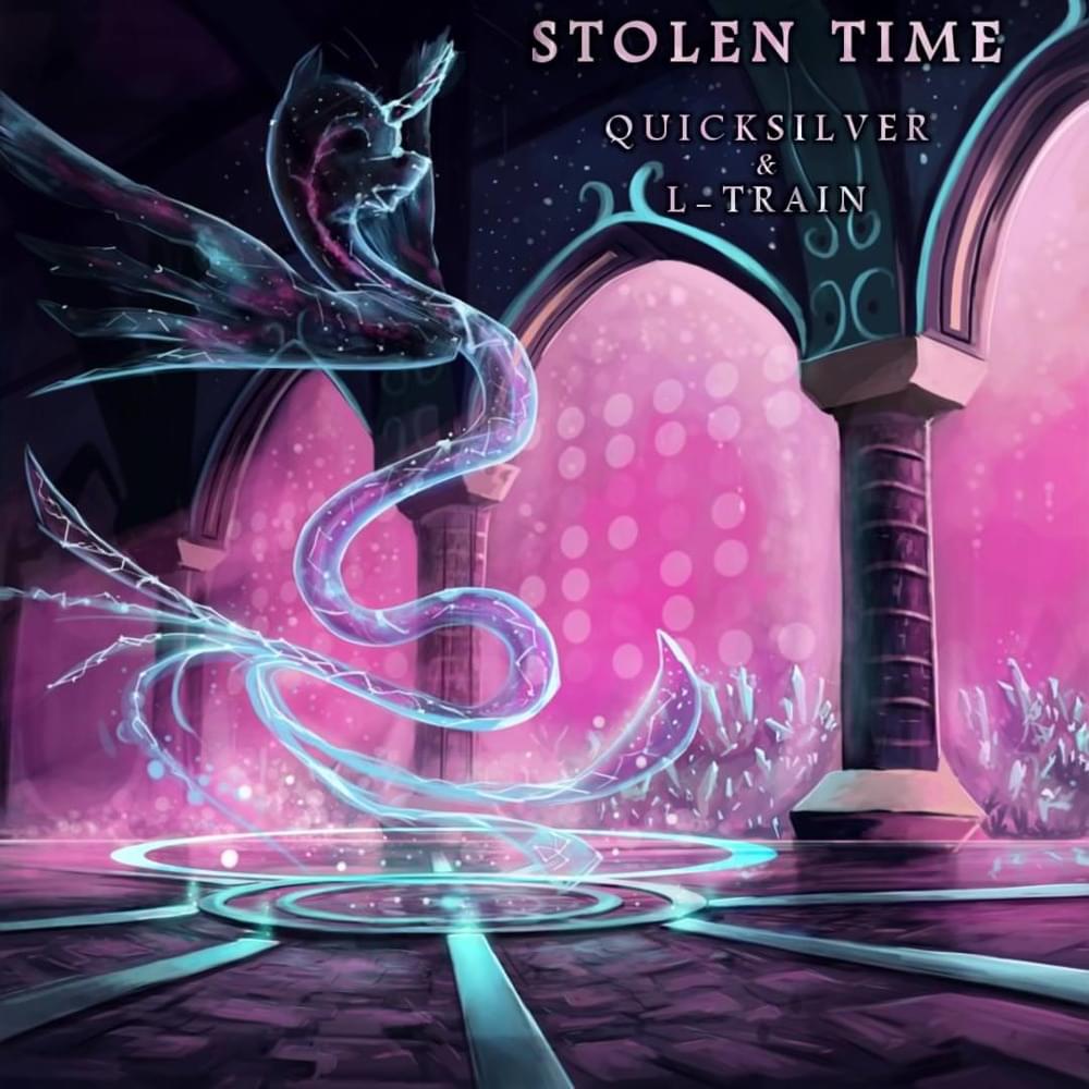Album cover art for "Stolen Time" by Quicksilver & L-Train