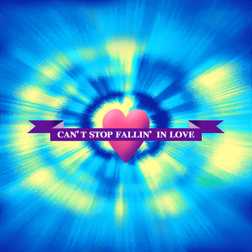 Album cover art for "Can’t Stop Fallin’ In Love" by Naoki